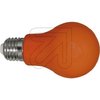 LED Lampe Glühlampenform E27 3W 100lm orange gg106547 (A27OR36) - EAN 4260452134128