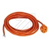EGB Anschlussleitung PUR H07BQ-F 2x1,5mm orange 5m - EAN 4027236004387