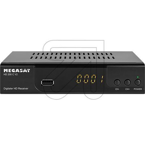 HD-Kabel-Receiver HD 200 C V2 Megasat - EAN 4046173108286