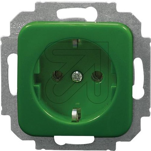 KLEIN SI-Kombi-Steckdose grün KEUC/13 besteht aus KEUC/13 und KEUC/E - EAN 8690950080461