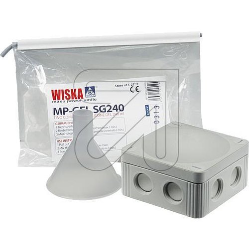 FR Abzweigkasten WISKA Combi   308 IP68 Set/grau - EAN 4007685604574
