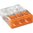 WAGO Compact-Steckklemme orange 3x2,5mm² 2273-203 - EAN 4050821027850