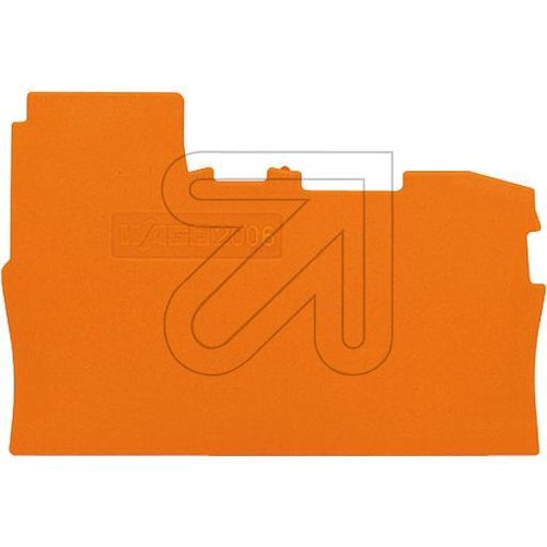 WAGO Abschlussplatte orange 2006-7192 - EAN 4044918989848