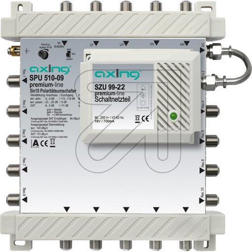 Axing Multischalter SPU 510-09 - EAN 7611682000481