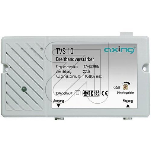 Breitbandverstärker TVS 10-00 - EAN 7611682060102