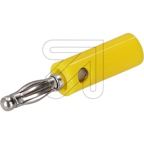 EGB Bananenstecker 4 mm gelb - EAN 4027236019619