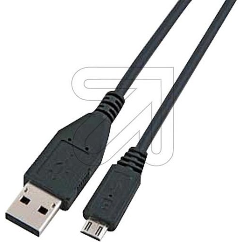 EGB USB-A Stecker auf USB-B Microstecker 1 m - EAN 4027236026440