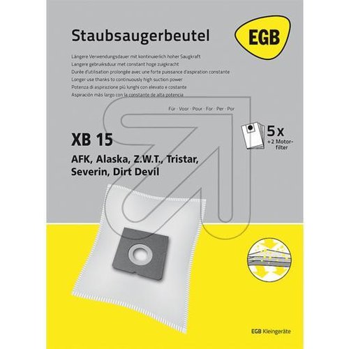 EGB Staubbeutel XB 15 - EAN 4027236022428