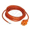EGB Anschlussleitung PUR H05BQ-F 2x1mm² orange  5m - EAN 4027236000846