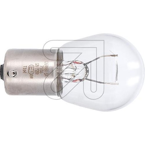 OSRAM Blinklichtlampe P21W 7506-02B (2er Blister) - EAN 4050300925448