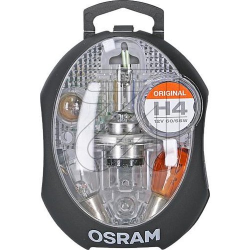 OSRAM Ersatzlampenbox für PKW CLKM H4 ALBM H4 - EAN 4050300873398