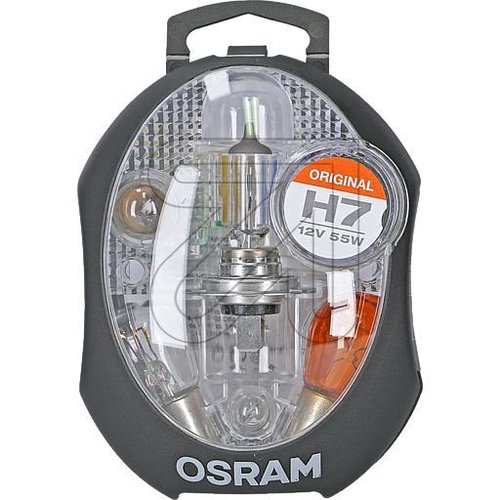 OSRAM Ersatzlampenbox für PKW CLKM H7 ALBM H7 - EAN 4050300876375
