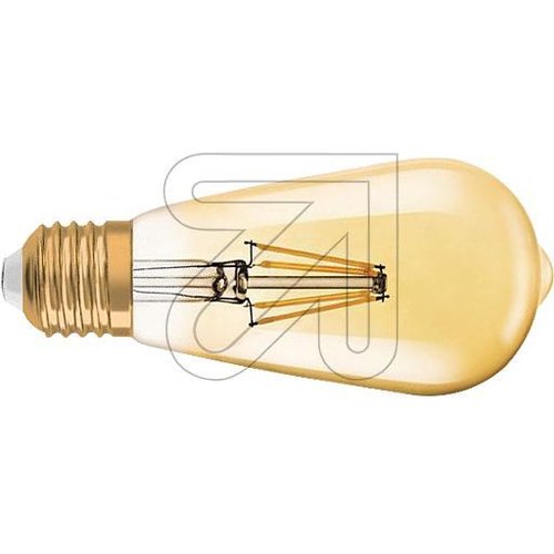 OSRAM Vintage 1906 LED Edison 35 FIL Gold 4W/824 9962095 - EAN 4052899962095