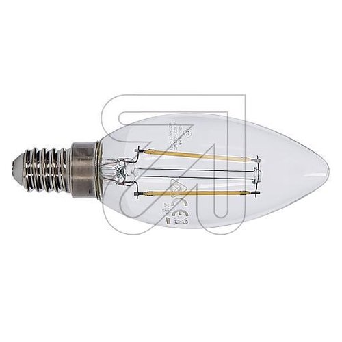 EGB Filament Kerzenlampe klar E14 2,5W 250lm 2700K - EAN 4027236036289