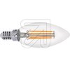 EGB Filament Kerzenlampe klar E14 4,5W 470lm 2700K - EAN 4027236036302