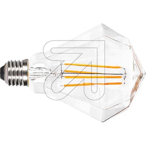 LED-Filament Diamantlampe 2200K 2W E27 D100 1423070 - EAN 5701581344785