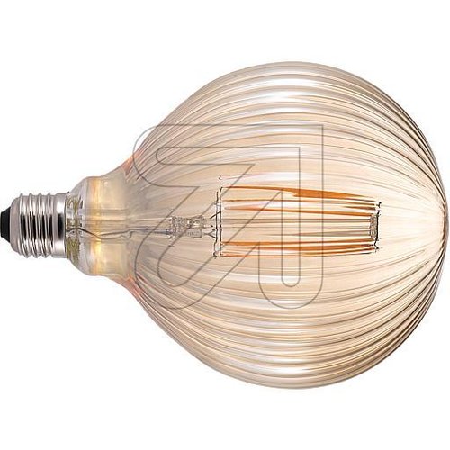 LED-Filamentlampe braun 2200K 2W E27 D125 1422070 - EAN 5701581344686