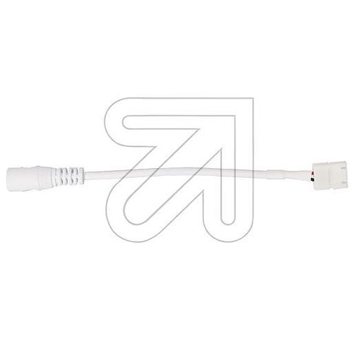 EGB Einspeise-Zuleitung für LED-Stripes 8mm, weiß - EAN 4027236027676