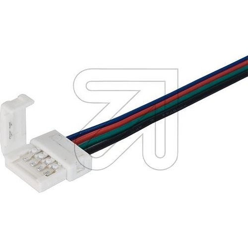 RGB-Stripe Anschlussleitung 10mm IP20 LSTR 10RGBASL - EAN 4037293373425