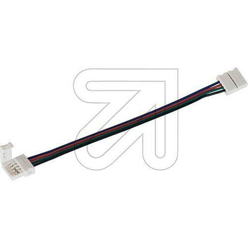 RGB-Stripe Verbindungsleitung 10mm IP20 LSTR 10RGBVBL - EAN 4037293373487