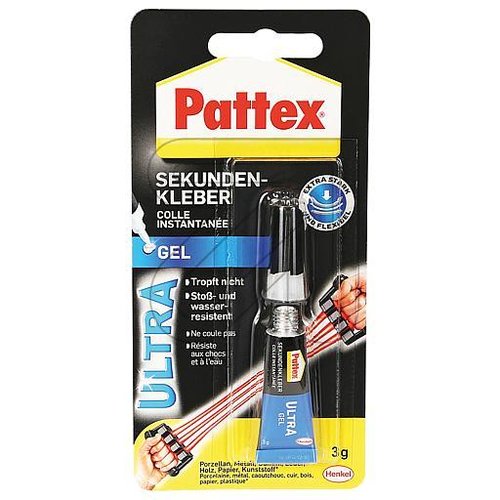 Pattex Sekundenkleber Gel 3g 1860823 - EAN 4015000415040