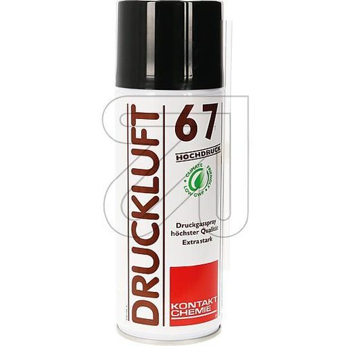 Druckluft 67 Hochdruck-Spray 340ml Dust Off 67 - EAN 5412386068553