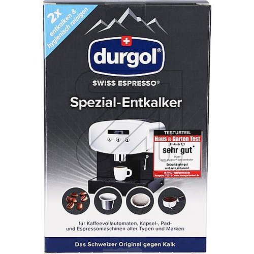 Spezial-Entkalker Durgol swiss espresso - EAN 7610243002667