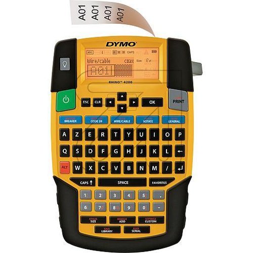 DYMO Industrie-Etikettiergerät Rhino 4200 S0955970 - EAN 3501170955970