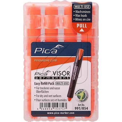 Pica Visor Ersatzminen Fluo-Orange - EAN 4260056153747