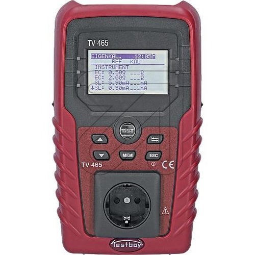 Testboy Gerätetester 0701/0702 TV465 PRO mit Speicher und Software - EAN 4028532234652