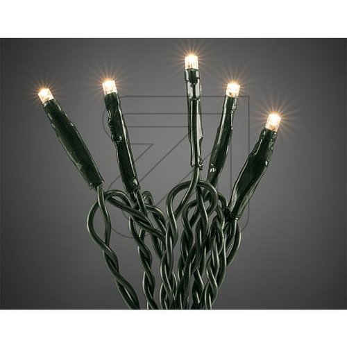 Micro LED-Lichterkette 20 flg. ww, grünes Kabel 6351-120 - EAN 7318306351126