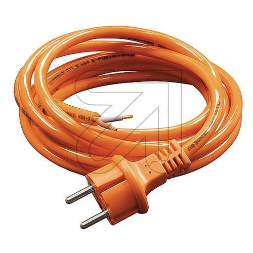 EGB Anschlussleitung PUR H07BQ-F 2x1,5mm orange 3m - EAN 4027236004370