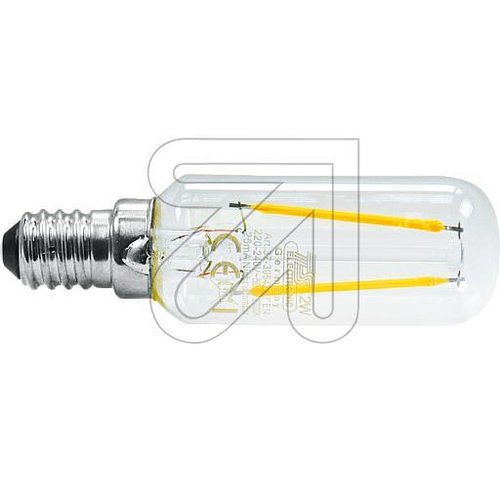 TS LED-Mini-Röhrenform T25 E14 2,5W klar  37-30543 37-30542  Filament - EAN 4017024305437