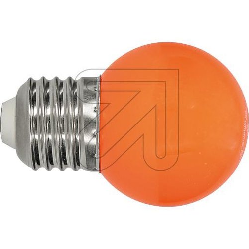 EGB LED Tropfenlampe IP44 E27 1W 30lm orange - EAN 4027236038252