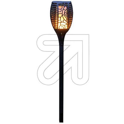 LED-Solar-Flammenleuchte 'Flame' schwarz 480-05-1 - EAN 7391482049520