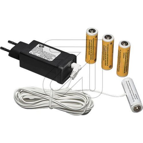 Netzadapter für Batterieartikel 4 x AA 6V 5164-000 - EAN 7318305164000