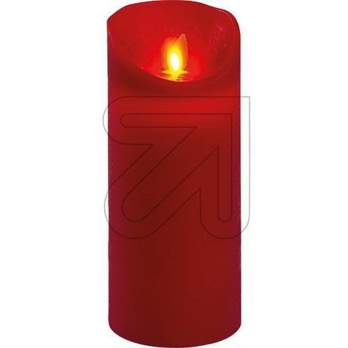 LED Kerze 18cm rot 44388 - EAN 8024199044388