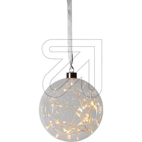 LED-Glaskugel 'Glow' 15cm 457-75 - EAN 7391482021823