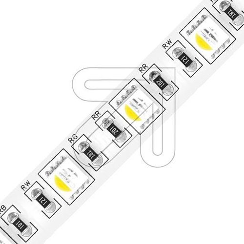 RGB+W-LED-Strips-Rolle 5m 24V IP20 3000K 85W SB2024150509902 - EAN 4037293016063