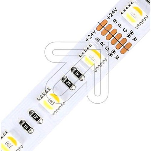 EGB LED Stripe-Rolle RGB+CCT IP20, 24V-DC max. 70W/10m - EAN 4027236043065