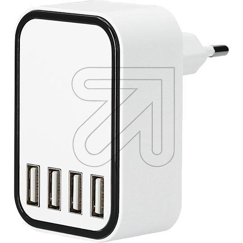 USB Schnell Ladegerät 4 Ausgänge Typ A NLG00700 - EAN 4026423972324