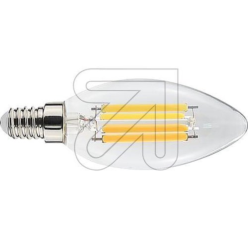 EGB Filament Kerzenlampe Ra>95 klar E14 5W 470lm 2700K - EAN 4027236045038
