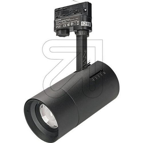 3-Phasen-LED-Strahler Zoom-DIM, 25W 3000K, schwarz 4058075335806 - EAN 4058075335806