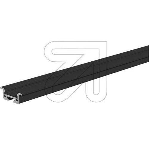 Aluminium T-Profil extra flach schwarz 200cm APXSTB200 - EAN 4037293029100