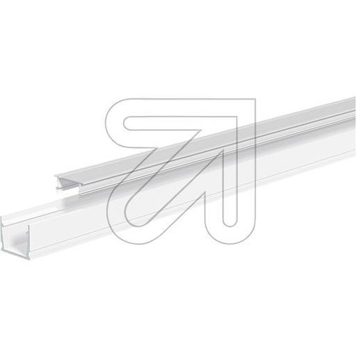 Aluminium-Profil weiß 200cm APFLAT7AM200W - EAN 4037293029636