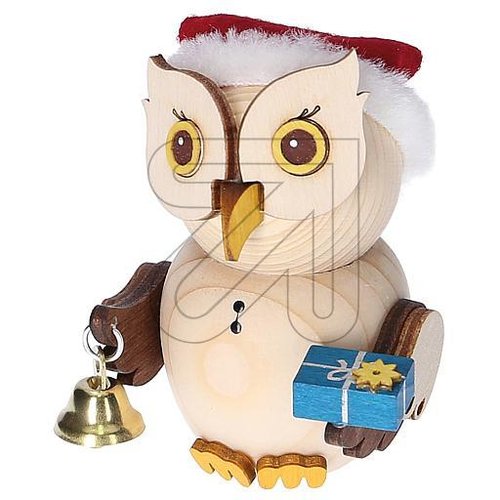 Mini Eule Weihnachtsmann 37314 - EAN 4250988711740