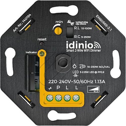 idinio WIFI Smart Dimmer 140194 - EAN 8720246202168
