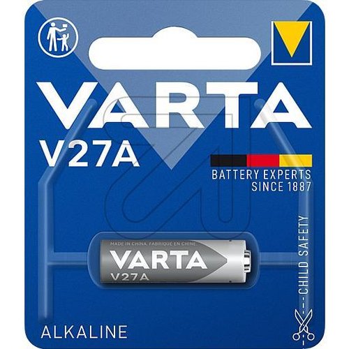 Lithium-Batterie Varta V 27 A - EAN 4008496747009