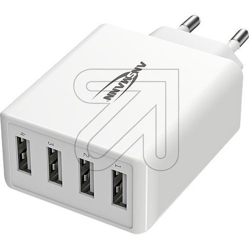 USB-Ladegerät 30 Watt weiß 1001-0113 - EAN 4013674176694