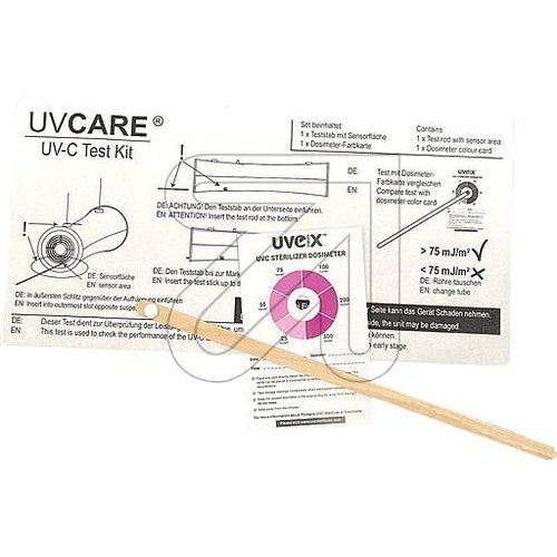 Test-Kit für UVC-Entkeimungsgerät